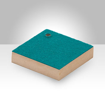 Pool Table Felt bonded to High Density Fiberboard